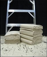 Avior Heavy Duty 6/8/10 oz Peinture Toile Goutte Tissu 9x12ft Tissé en Inde Dobby et Twill Style