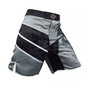 Pantalones cortos MMA cómodos y de estilo para hombre, gran oferta, ropa deportiva de poliéster holgada para artes marciales - Product Image 4