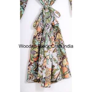 Wholesale Womens Vintage Cotton Kantha Quilted Short <b>Kimono</b> <b>Robe</b> Handmade Indian Festival Fashion Sleepwear Jacket Cozy Wear - Product Image 6