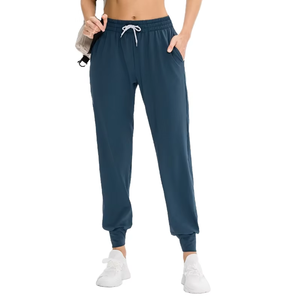Nouveau pantalon de sport décontracté léger et ample, respirant, à séchage rapide, pour la course à pied, le yoga et l'entraînement, 100% coton - Product Image 1