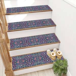 Tapis turc imprimé - Vintage, lavable, confortable, moderne - Product Image 1