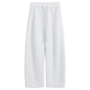 Baggy <b>Trousers</b> Men Women Wholesale Breathable Straight Sweatpants Loose Fit Streetwear Pants 100% Cotton Fleece <b>Elastic</b> <b>Waist</b> - Product Image 5