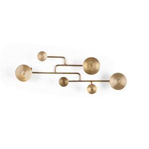 Ensemble de crochets muraux en aluminium personnalisables et peu encombrants, idéal pour l'organisation des câbles et des fournitures de bureau, avec un aluminium élégant et durable - Product Image 3