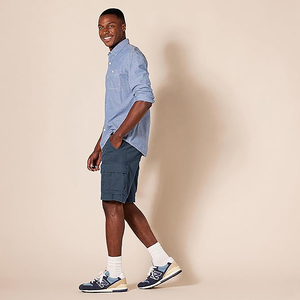 <b>Mens</b> 10 Classic Fit Cargo <b>Shorts</b> Casual Summer Cotton <b>Shorts</b> with Multi Pockets Durable Outdoor <b>Work</b> <b>Shorts</b> Available - Product Image 4