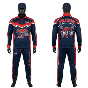 Mens Lacrosse Tracksuit Set 260 GSM High Quality Polyester Fabric Teal Yellow Contrast Panels Embroidery Sublimation Logo - Product Image 4