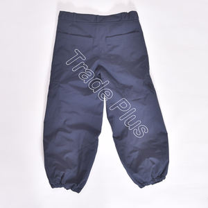Pantalones cargo de nieve de esquí azul oscuro de talla grande impermeables con forro polar cálido puños elásticos bucles de cinturón y bolsillos de almacenamiento - Product Image 2