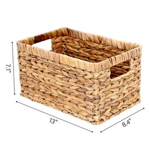 Panier en rotin léger du fabricant vietnamien avec poignée pour l'organisation du placard Service OEM Vente directe d'usine - Product Image 5