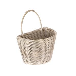 ตะกร้าหวายทรงกลมมีหลายขนาดตะกร้าใส่ของแฮนด์เมดตะกร้าหวายดีไซน์แบบใหม่ - Product Image 2