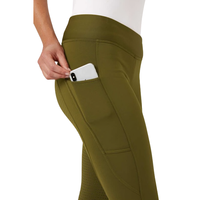 Collants d'équitation d'hiver à prise complète pour femmes équestres extensibles de qualité supérieure, leggings équestres pour femmes cheval, leggings d'équitation
