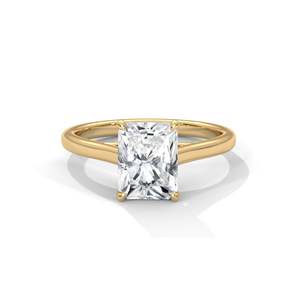 แหวนหมั้นเพชรทรงเรเดียนท์คัท 2 กะรัต - Product Image 1