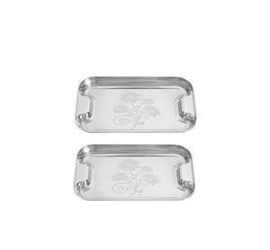 Plateau de service en acier moderne, Table basse, cuisine de mariage, plateau de service en métal, plateau décoratif à vendre - Product Image 2