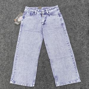 Vaquero holgado clásico para niños con costuras duraderas Ropa informal cómoda para todos los días Estilo vintage - Product Image 1