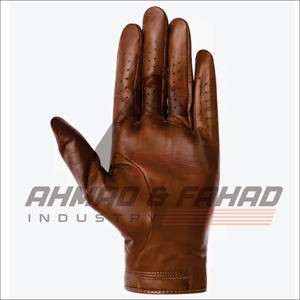Ahmad & Fahad Industry Hot New Arrival Gants de golf en cuir avec logo personnalisé de haute qualité en cuir véritable Best-seller Sports Design - Product Image 1