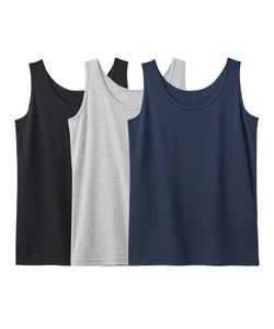 Camisola de Algodón 100% para Mujer, Estilo Casual, con Copas Fijas, de Una Pieza, para Usar como Ropa Interior o Exterior, con Diseño de Puntos - Product Image 2