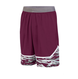 Short d'entraînement d'été en polyester 100% pour homme, séchage rapide, entraînement athlétique pour la course à pied, basket-ball, fitness sublimé solide - Product Image 5