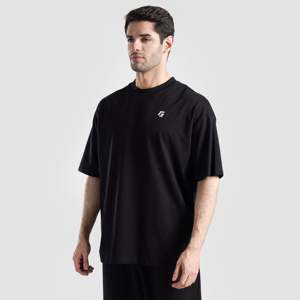 T-shirt Oversize LeBron Legacy en Coton Lourd 100% (200 grammes) avec Motif Imprimé Sérigraphié Noir – Numéro de Modèle - Product Image 2