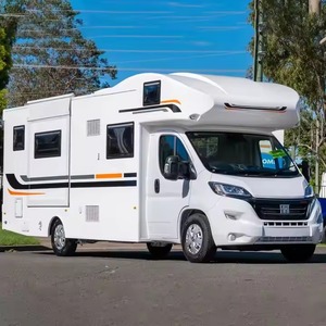 Remolque de viaje al aire libre para dormir 4 personas, casa rodante pequeña para uso doméstico, caravana móvil - Product Image 1