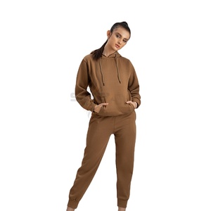 Nouveauté, survêtement d'hiver pour femme de haute qualité, taille personnalisée, à capuche, uni, décontracté, tendance, imprimé, ensemble de plein air, y compris les tailles plus grandes - Product Image 5