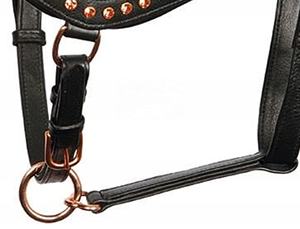 Miden International - Collar de Cuero para Caballo con Cabezada Inglesa Personalizada al por Mayor, para Equitación, Accesorios de Equipo Ecuestre - Product Image 3