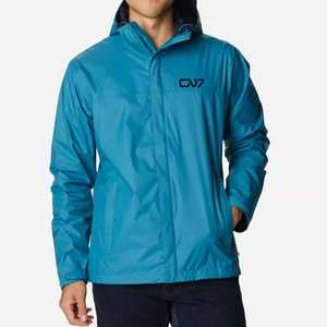 แจ็กเก็ตกันฝนสำหรับผู้ชายเสื้อแจ็กเก็ตกันน้ำมีหลายสีติดฉลากส่วนตัว - Product Image 1