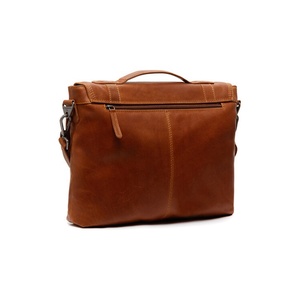 Chất Lượng Cao Da Messenger Túi Người Đàn Ông Cổ Điển Nâu Máy Tính Xách Tay Túi Da Satchel <span class=keywords><strong>18</strong></span>-<span class=keywords><strong>Inch</strong></span> Độn Nâu Da Máy Tính Túi - Product Image 5