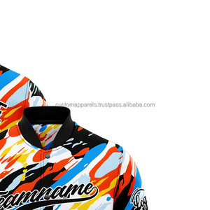 แจ็กเก็ตผ้าวูล100% สำหรับผู้ชายผ้าคอตตอนปักโลโก้ด้านหน้ากันลมระบายอากาศได้ดี MCACVJ-216ฤดูร้อน - Product Image 4