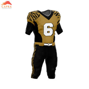 Uniformes de football américain personnalisés de la meilleure qualité pour adultes Ensembles de vêtements de sport respirants pour les sports d'équipe - Product Image 6