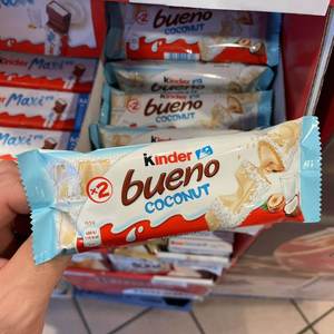 Kinder Bueno Coconut Limited Edition 39g <b>Snack</b> <b>Bar</b> Wholesale Price Original Chocolate Candy Best Quality Fast Delivery Stock - Product Image 5