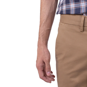 กางเกงชิโนของผู้ชายผ้าลูกฟูกกระเป๋าด้านข้างผ้าลูกฟูกแบบตรงสีกากี Colour ใส่สบายทุกฤดูกาล - Product Image 4