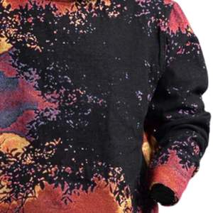 Sweat à capuche imprimé intégral pour homme, en molleton de coton lourd, sweat à capuche décontracté, streetwear, vêtements d'hiver - Product Image 5