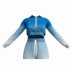 Chándales cortos estampados elegantes y ecológicos para ropa deportiva de invierno Ajuste personalizado - Product Image 3
