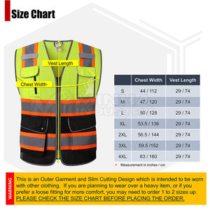 Venta caliente Hi Vis Security Chaleco DE SEGURIDAD reflectante Buen precio Chaleco DE SEGURIDAD impermeable personalizado para la venta - Product Image 5