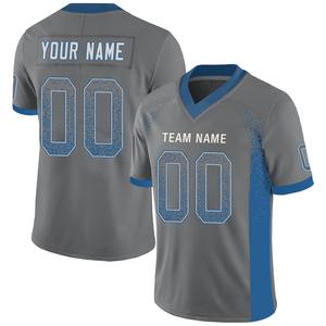 Maillot de football américain réversible personnalisé de haute qualité nouvel ensemble imprimé respirant en grande taille sublimé nouveau style - Product Image 2