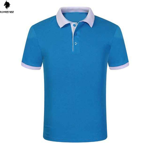 Polos de golf tactiques 3D pour hommes Maillot à manches courtes à séchage rapide 100% polyester Design solide Techniques brodées - Product Image 5