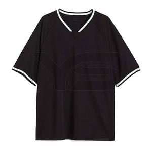 Nouveauté Tissu en maille Vente en gros T-shirt à manches courtes Oversize Pour Hommes Grand et Grand Logo personnalisé Street Wear Tissu pour pull - Product Image 1