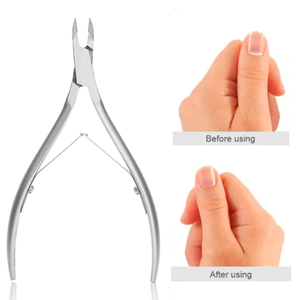Cortauñas Profesional de Acero Inoxidable con Abertura de Mandíbula Ancha y Curva, Cortador de Cutículas, Pinza para Piel Muerta, Afilada, de Alta Calidad, ANAAIF - Product Image 5
