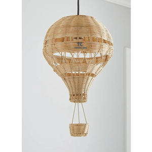 <b>New</b> Design Handmade Safe Eco Friendly Rattan Hot Air <b>Balloon</b> for Baby Kid Toy Best <b>Home</b> Decoration - Product Image 2