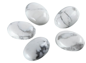 Gema ovalada Natural de hollita, piedra preciosa blanca calibrada, venta al por mayor - Product Image 2