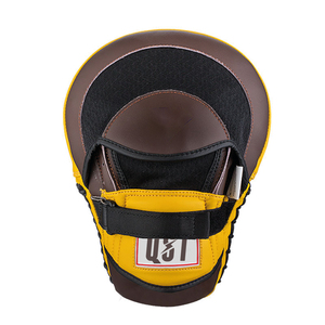 Mitaines de boxe d'entraînement de qualité supérieure avec prise en main Coussinets confortables Mitaines de frappe ergonomiques pour entraîneurs et athlètes - Product Image 4