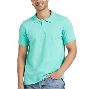 2025 nouveauté OEM bonne qualité hommes polos 100% coton piqué viril à manches courtes polo décontracté pour hommes - Product Image 3