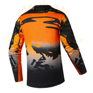 Motocross <b>T</b> <b>Shirt</b> Men Quick Dry Moisture Wicking Breathable Long Sleeves for MTB <b>Mountain</b> Biking & Riding Sports - Product Image 3