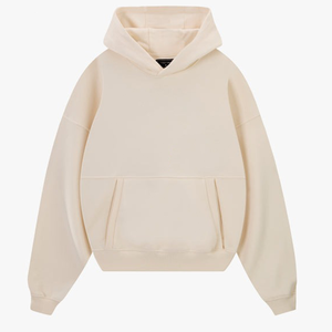 Nuevas Sudaderas con Capucha para Hombre, 100% Algodón Natural, Suaves, Personalizadas, Transpirables, de Secado Rápido, con Bolsillo, Logotipo Personalizado, Teñido Liso - Product Image 1