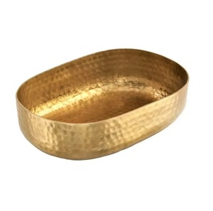 Bol de service décoratif de meilleure qualité métal aluminium cuivre et noir plaqué fait à la main élégant fabricant indien bol rond en vrac - Product Image 3