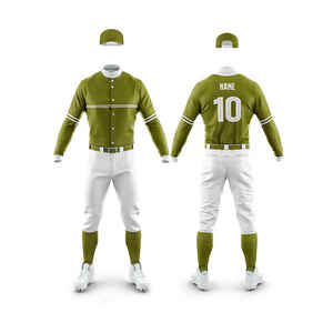Uniforme de maillot de baseball personnalisé de la meilleure qualité design sublimé uniforme de baseball softball boutonné pour jeunes - Product Image 6
