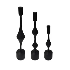 แท่นวางขวดเทียนทำจากโลหะและคอนกรีตที่ไม่เหมือนใครสำหรับงานแต่งงานของตกแต่งบ้านห้องนั่งเล่นสำหรับวันวาเลนไทน์ - Product Image 1