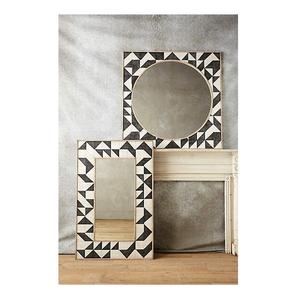 Miroir mural en incrustation d'os fait à la main écologique cadre décoratif en incrustation de nacre de haute qualité style moderne pour la décoration intérieure - Product Image 3