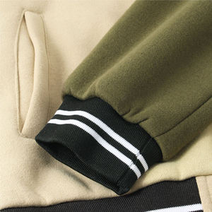 Meilleure vente veste en laine avec Logo et couleur personnalisée pour homme, avec patchs de broderie Chenille pour l'hiver en solde - Product Image 4