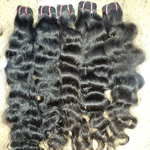 100% cheveux humains indiens originaux, cheveux Remy, cheveux de trame - Product Image 1