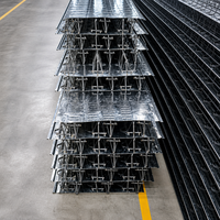 Tôles de plancher en treillis d'acier haute résistance pour la construction de dalles composites