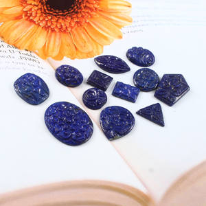 Paire de pierres précieuses fluorite ovale coupe produit en vrac naturel fait à la main 100 pièces pour la fabrication de bijoux - Product Image 1